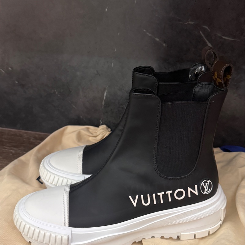 近全新LV Louis Vuitton SQUAND line 36.5運動鞋短靴增高鞋-2