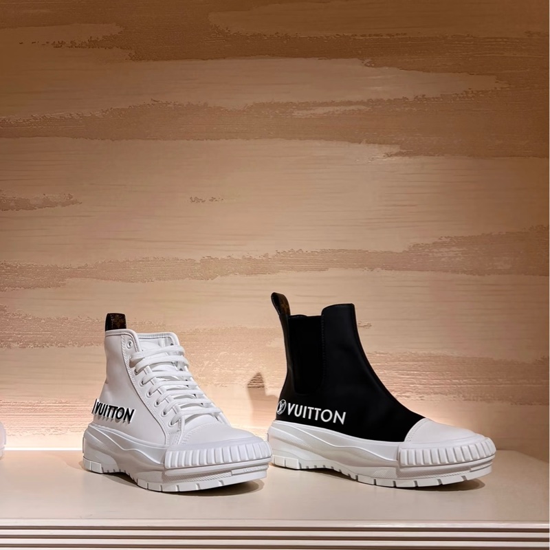 近全新LV Louis Vuitton SQUAND line 36.5運動鞋短靴增高鞋-13