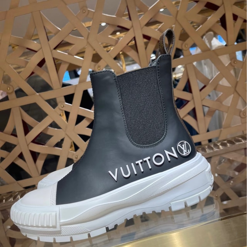 近全新LV Louis Vuitton SQUAND line 36.5運動鞋短靴增高鞋-15
