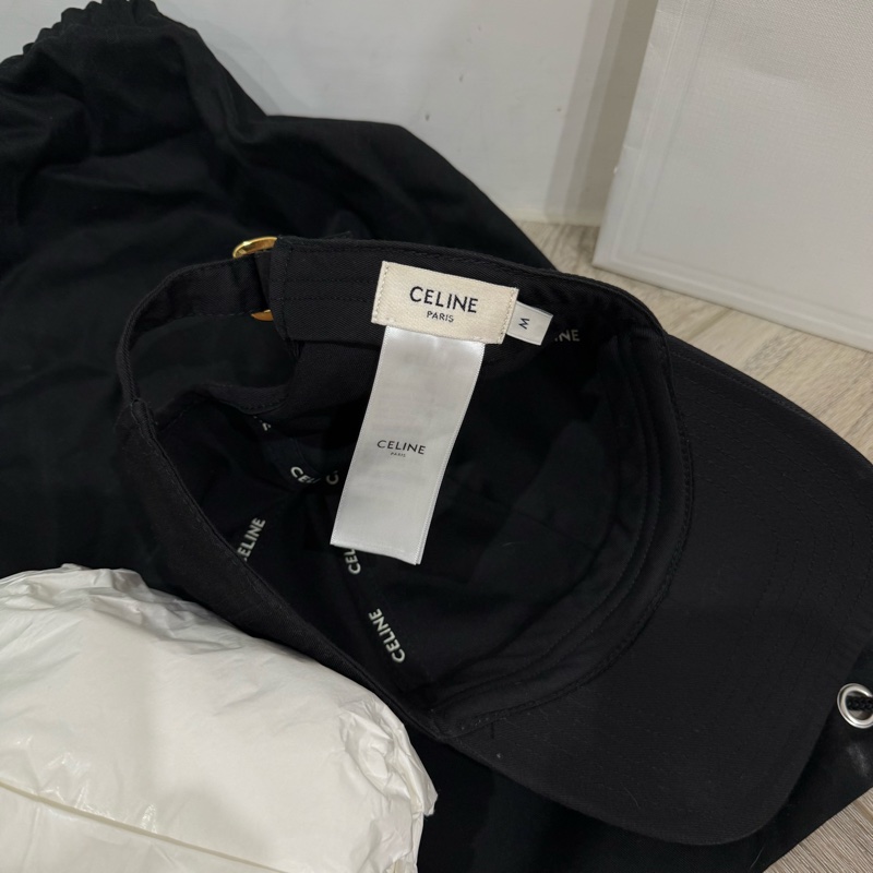 celine黑色棒球帽M-1