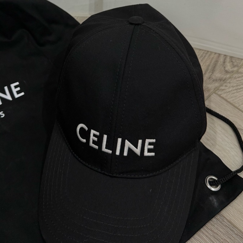 celine黑色棒球帽M-5