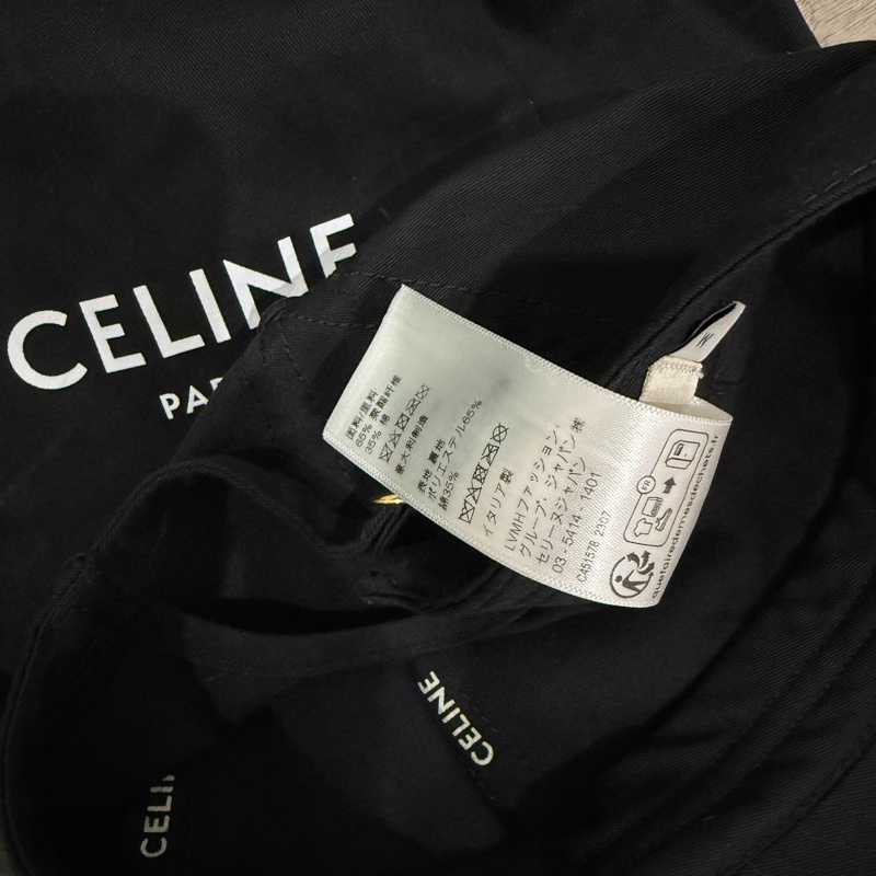 celine黑色棒球帽M-10
