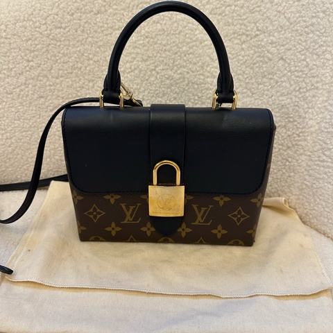 LV鎖頭BB 成色如圖 Louis Vuitton / Louis Vuitton M44141 Monogram 塗層帆布與光滑牛皮革