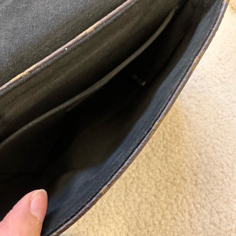 LV鎖頭BB 成色如圖 Louis Vuitton / Louis Vuitton M44141 Monogram 塗層帆布與光滑牛皮革-7