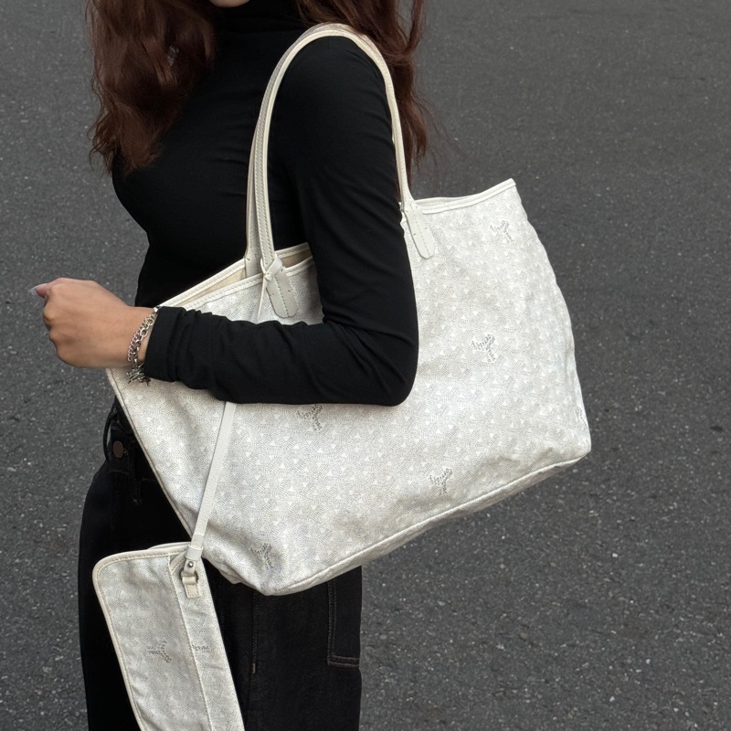 【極度熱門款🔥】 Goyard Saint Louis PM 托特包 (代購賣9萬多)-23