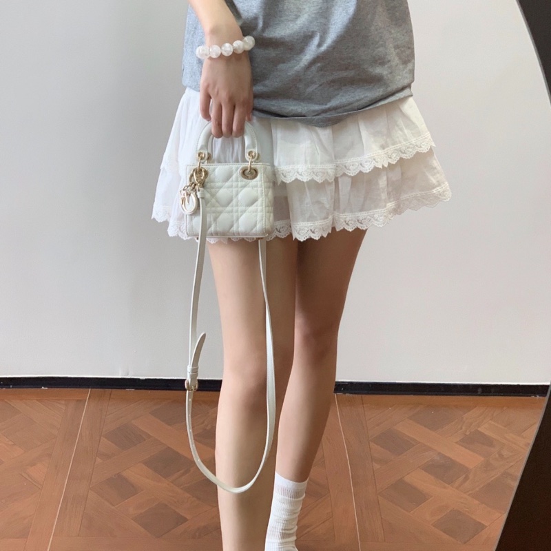 【全新✨ 全網最低價!】Dior/迪奧 Micro Lady Dior 戴妃包白金(下單前先詢問庫存❗️)-8