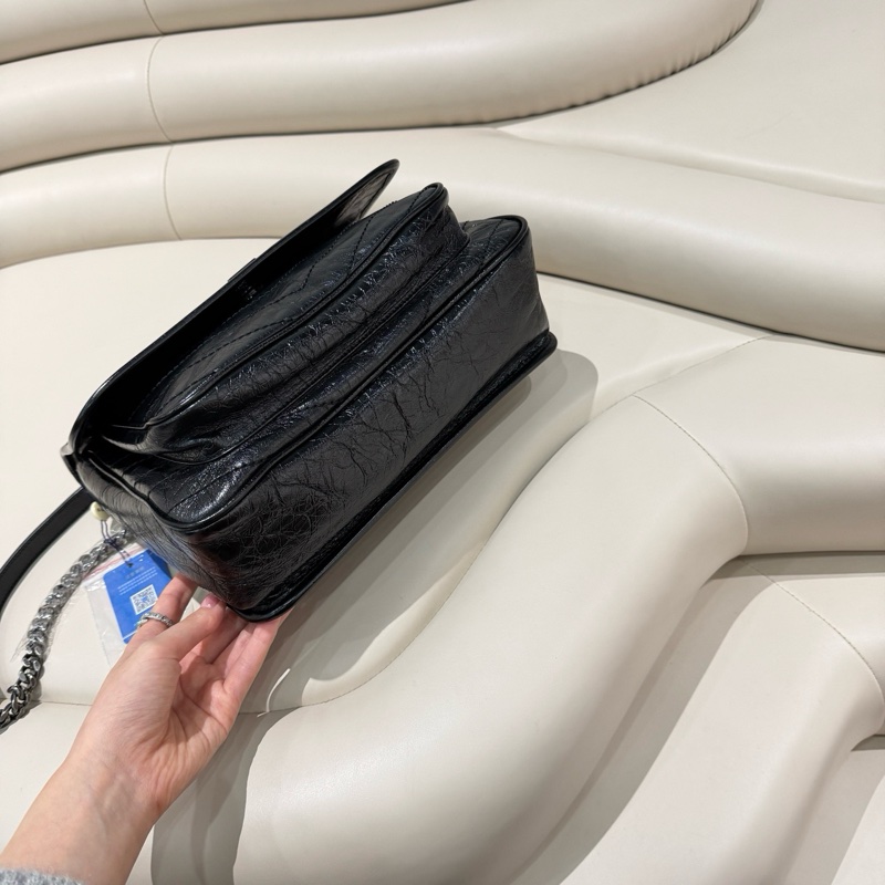 99新YSL 黑銀中號niki.-3