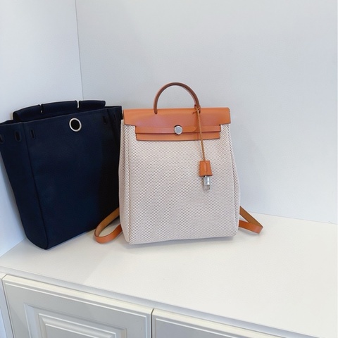 Hermes愛馬仕 中古Herbag31 竪款雙肩包