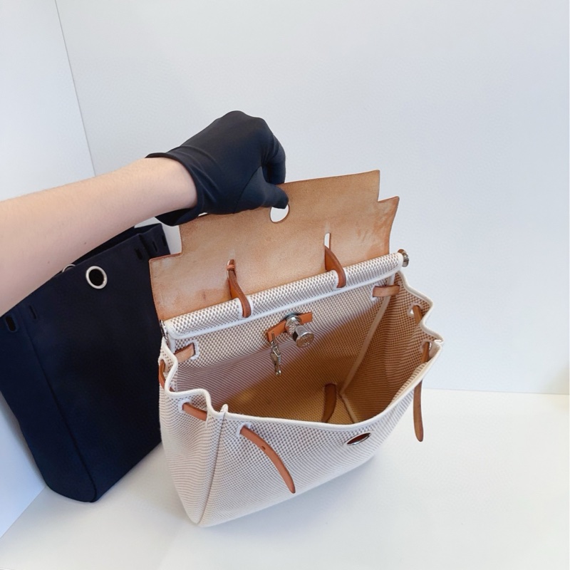 Hermes愛馬仕 中古Herbag31 竪款雙肩包-7