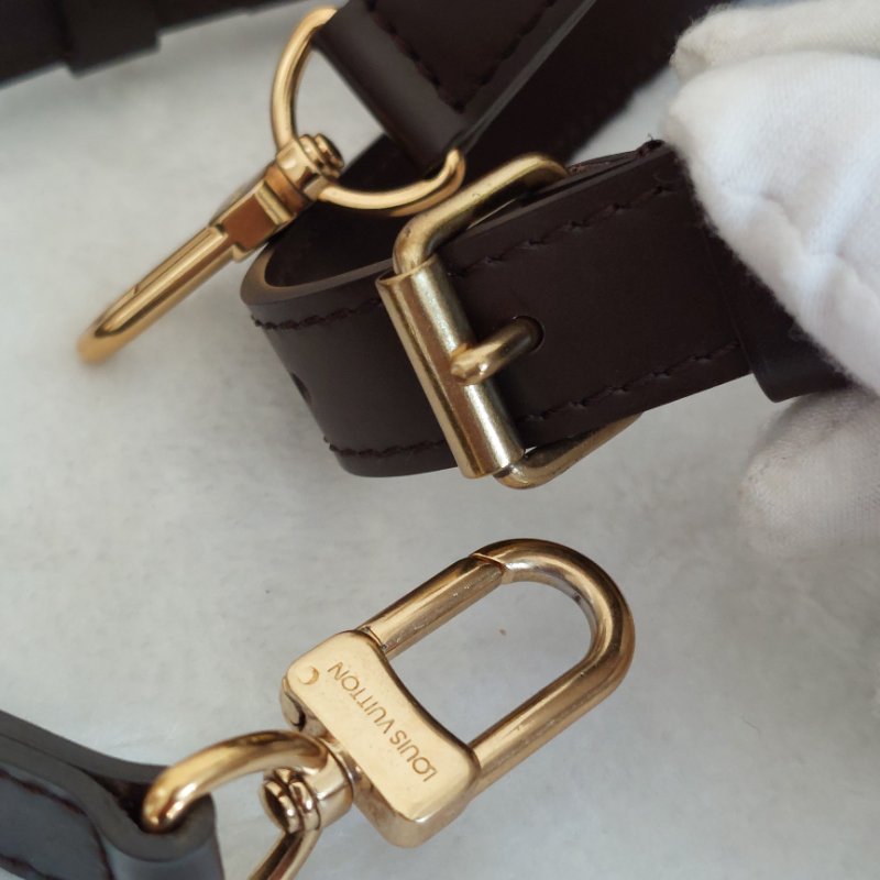 LV N40590 格紋 🎀現貨實拍 🎀Speedy30cm 波士頓包 手提 肩背 斜背包~二手品(附LV原廠三段式背帶)-83