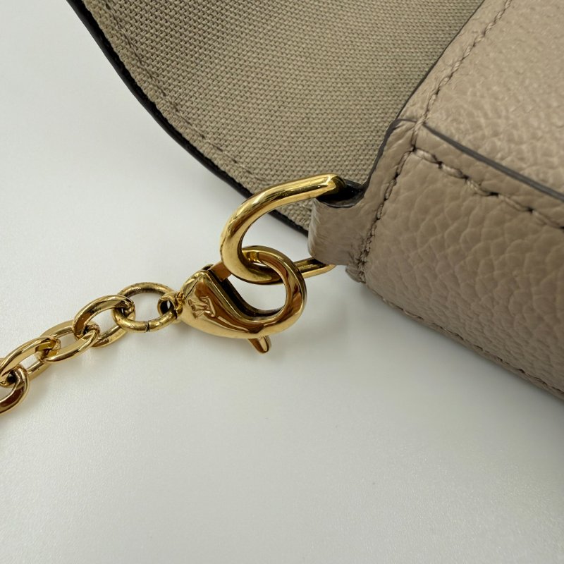 Louis Vuitton -斑鳩灰牛皮Félicie Pochette三合一斜背包-17