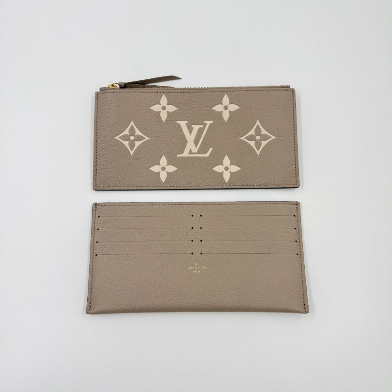 Louis Vuitton -斑鳩灰牛皮Félicie Pochette三合一斜背包-20