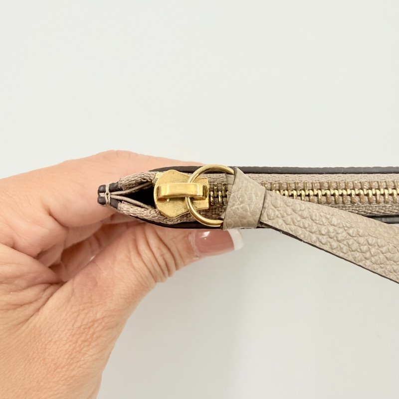 Louis Vuitton -斑鳩灰牛皮Félicie Pochette三合一斜背包-22