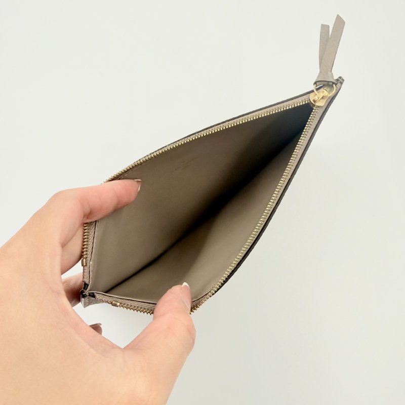 Louis Vuitton -斑鳩灰牛皮Félicie Pochette三合一斜背包-25