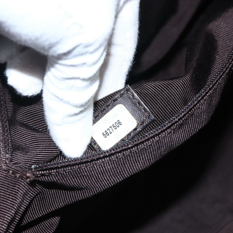 【日本直送】香奈兒帆布手提包 米色 金色 CC 標誌 Auth bs33123-11