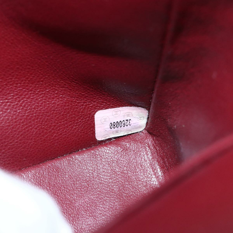 【日本直送】香奈兒 Matelasse 25 雙蓋鏈條包，羊皮材質，黑色，CC 標誌，正品 am10803SAM-9