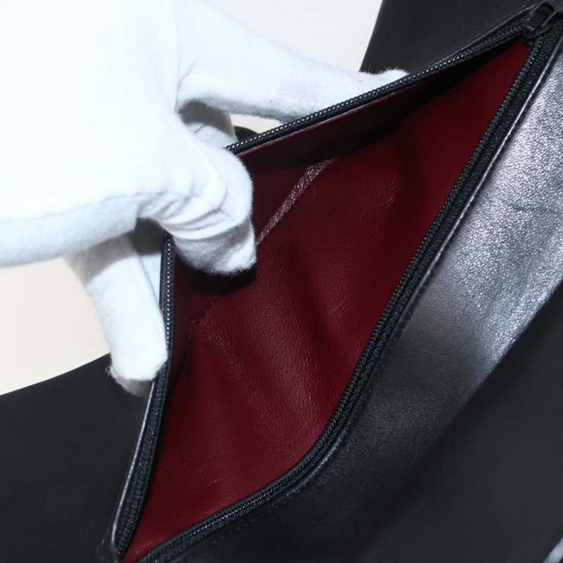 【日本直送】香奈兒 Matelasse 25 雙蓋鏈條包，羊皮材質，黑色，CC 標誌，正品 am10803SAM-26