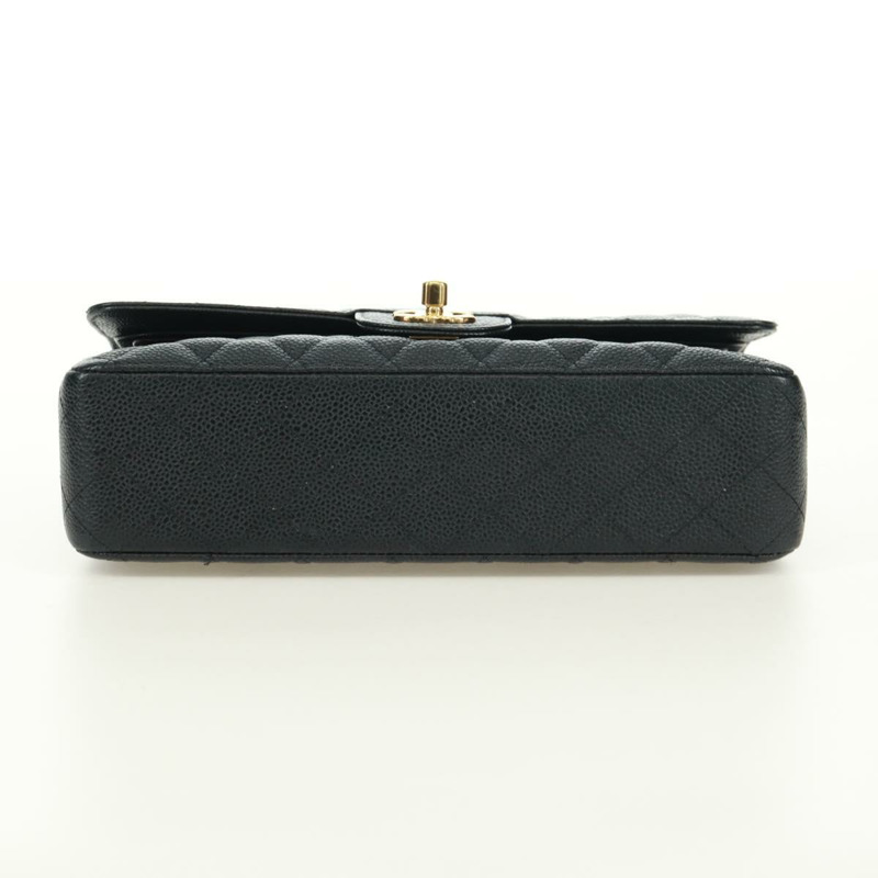 【日本直送】香奈兒雙蓋雙鏈絎縫25手袋,魚子醬皮,CC標誌,正品SK020SM-4