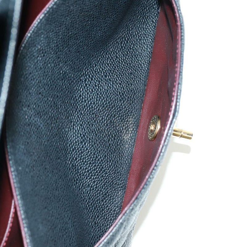 【日本直送】香奈兒雙蓋雙鏈絎縫25手袋,魚子醬皮,CC標誌,正品SK020SM-8