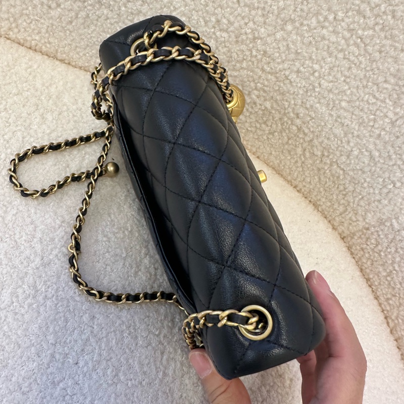 CHANEL 香奈兒 小金球 24年 晶片款 硬底 成色非常好-2