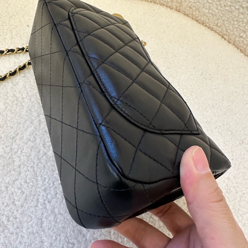 CHANEL 香奈兒 小金球 24年 晶片款 硬底 成色非常好-4