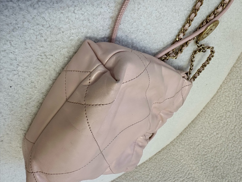 CHANEL 香奈兒 22Bag 26P 金幣 23年 晶片款-15