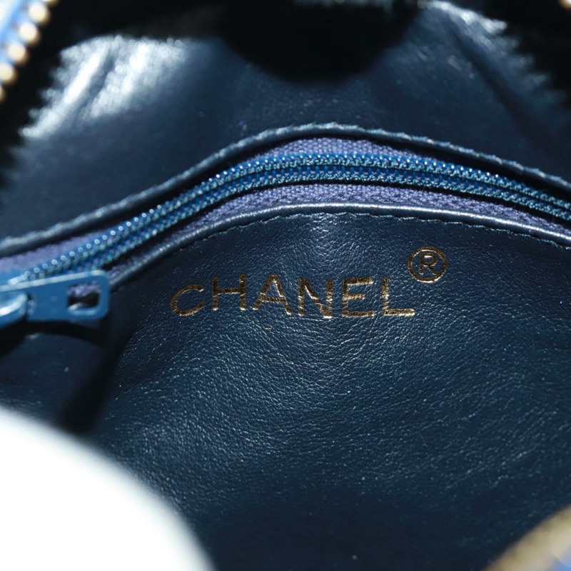 【日本直送】香奈兒 (CHANEL) 絎縫鏈條肩背包,絲綢多色金色雙C標誌,正品編號 172070SAV-18