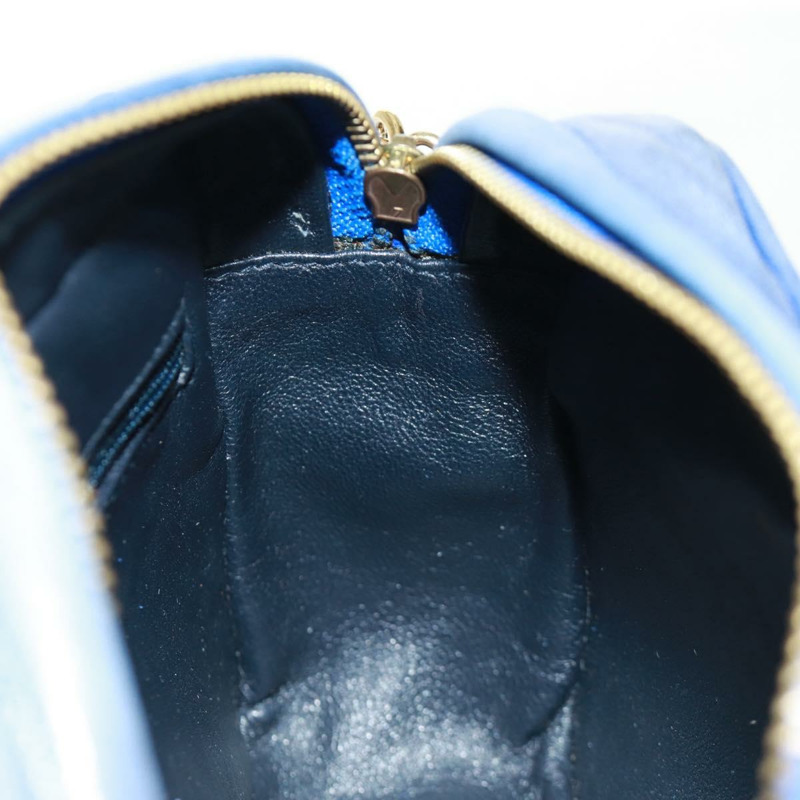 【日本直送】香奈兒 (CHANEL) 絎縫鏈條肩背包,絲綢多色金色雙C標誌,正品編號 172070SAV-19