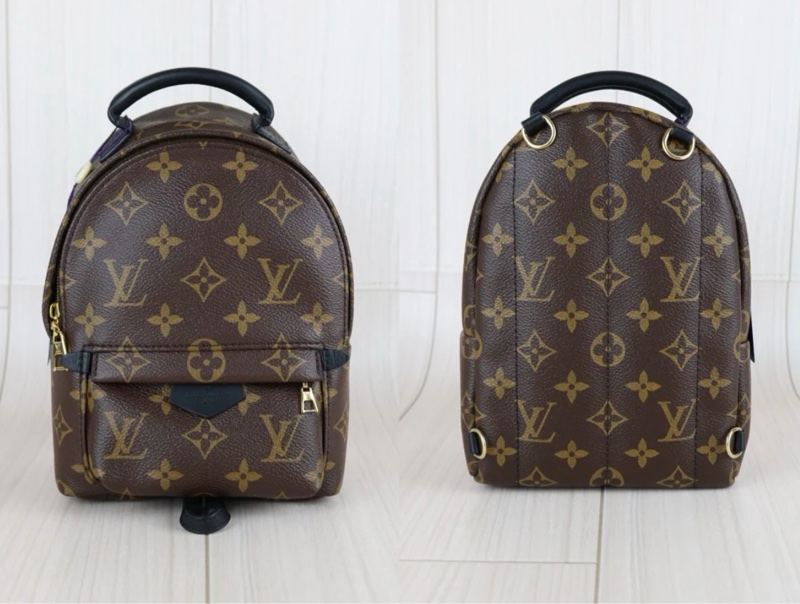 「JL精品代購」98新 LV mini spring 老花雙肩包-2