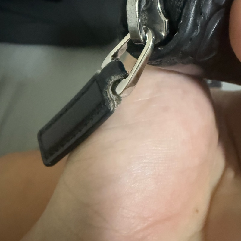 gucci 黑壓紋長夾-19