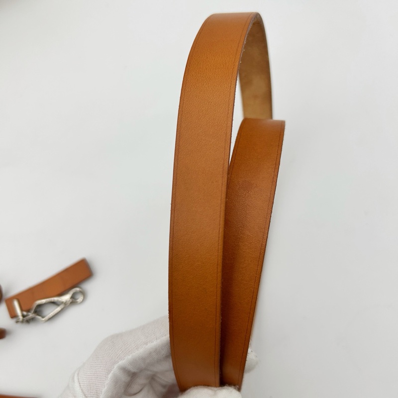 「JL精品代購」愛馬仕米色帆布拼皮2way herbag小號 附黑色替換袋-18