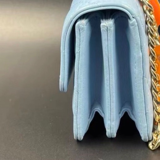 【97新 ✨ 全網最低價!】香奈兒Chanel Kelly mini嬰兒籃色 琺瑯手柄 羊皮(下單前先詢問庫存❗️)-3