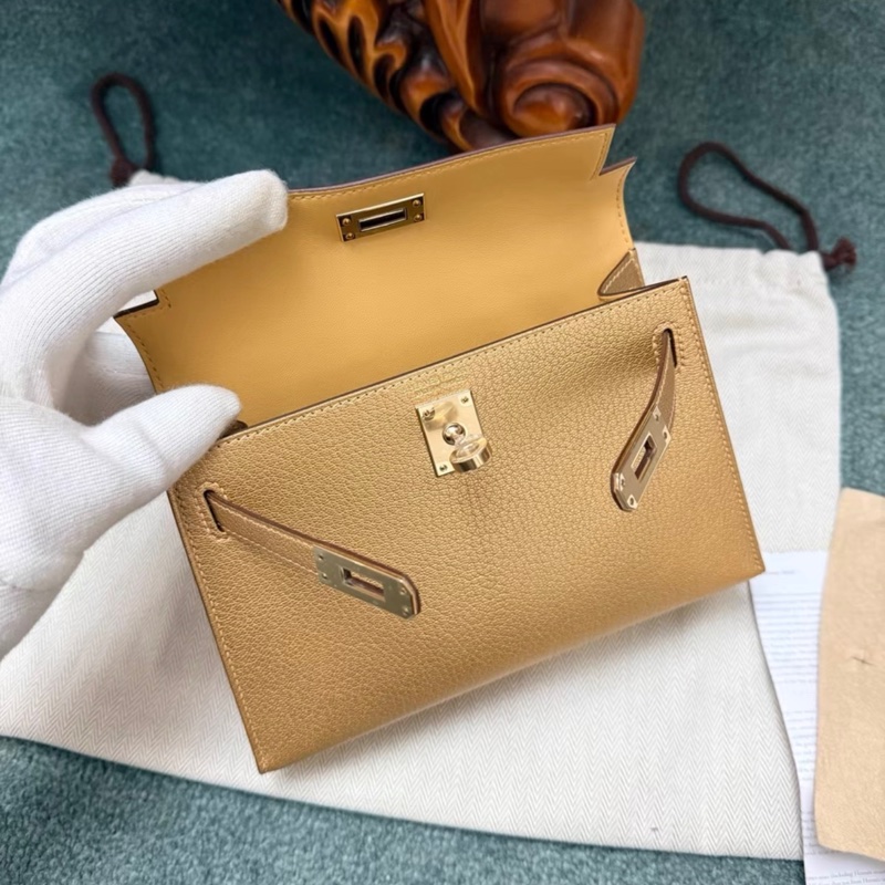 hermes 愛馬仕 mini kelly 2代 y9 鎏金 奧林匹克限定 k刻 山羊皮-1