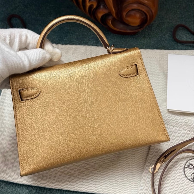 hermes 愛馬仕 mini kelly 2代 y9 鎏金 奧林匹克限定 k刻 山羊皮-3