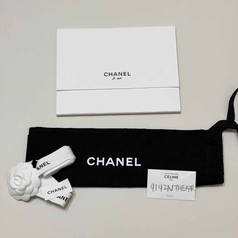 914intheair精品代購『限量品閒置』Chanel 香奈兒 漸層牛仔 大mini CF 20cm classic flag牛仔包-33