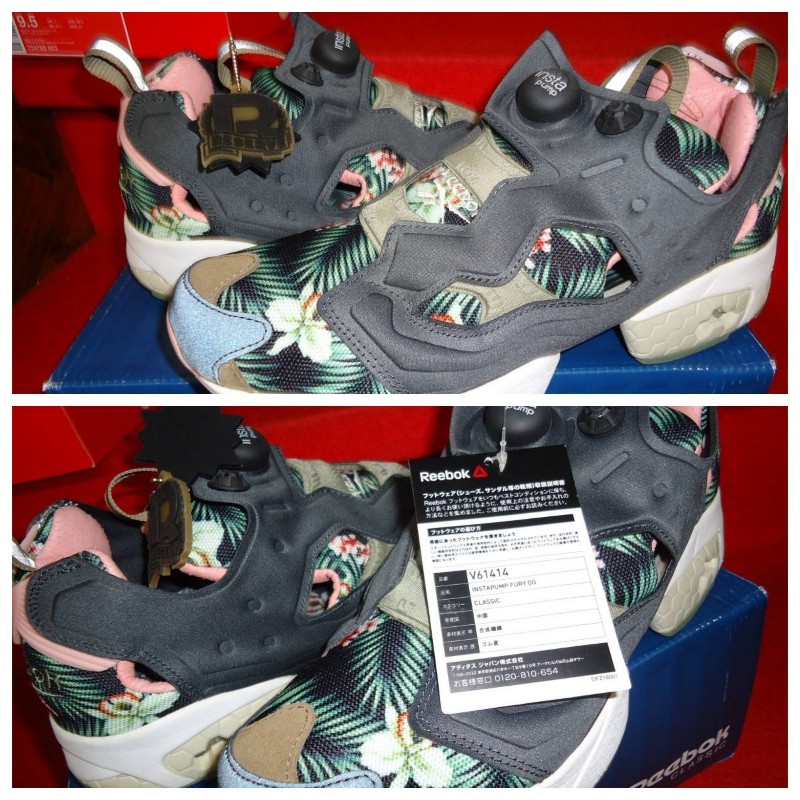 全新限量鞋Reebok INSTAPUMP FURY OG INVINCIBLE 20th ANNIVERSARY US:9號 / 27公分-9