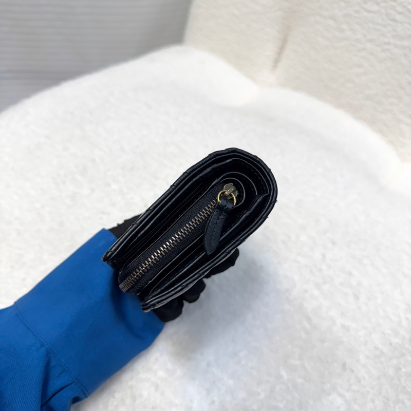 古馳馬夢短夾GUCCI黑金對開10卡零錢拉鍊短夾546580-8