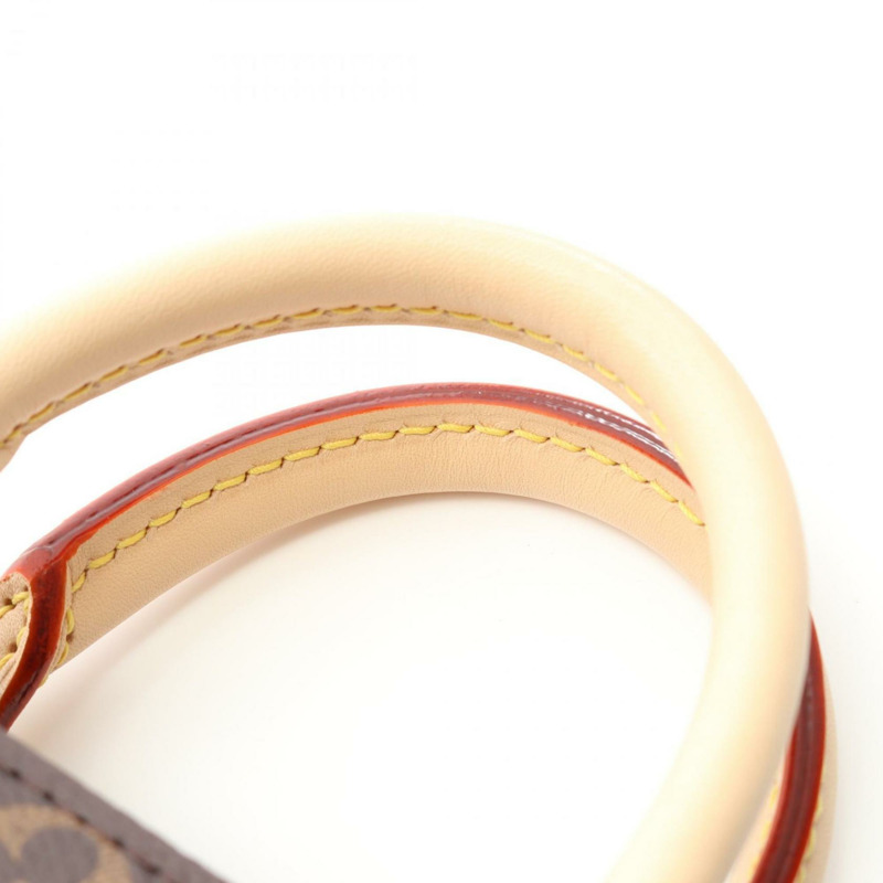 路易威登 x 村上隆 LV TM On the Go BB 手提包，塗層帆布和皮革材質，飾以 Monogram 圖案，棕色，女士款，M13668-4