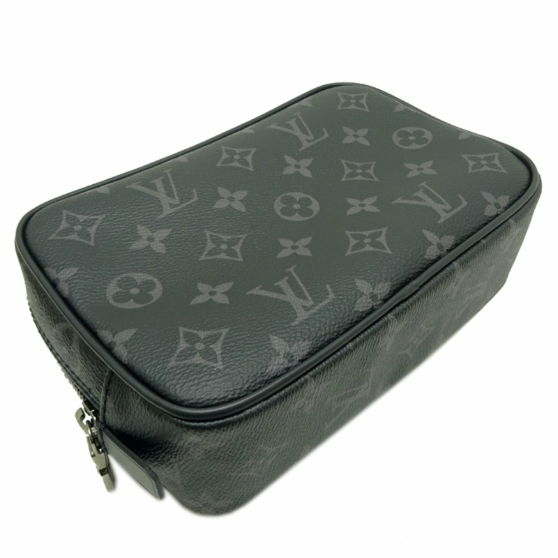 路易威登 True Toilette PM 女士/男士第二隻包 M46577（已停產）Monogram Eclipse 黑色-2