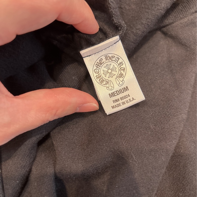 Chrome Hearts 背後超大字樣帽外套 M-15