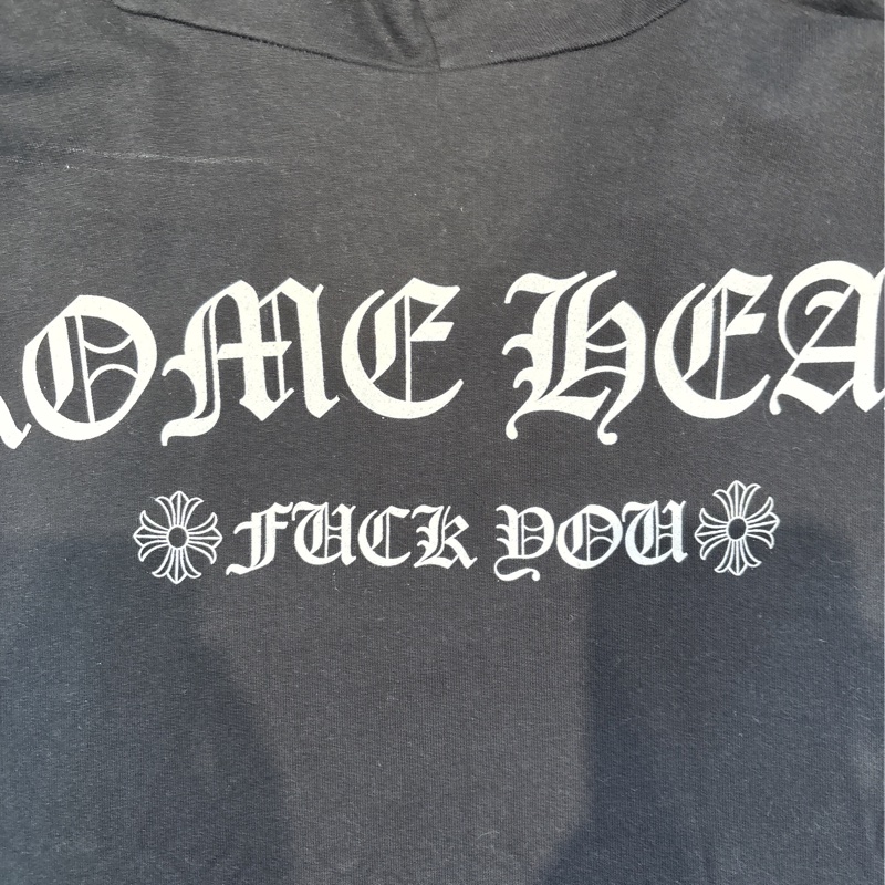 Chrome Hearts 背後超大字樣帽外套 M-10