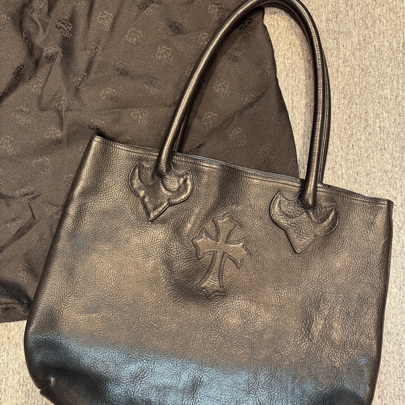 破盤價 不用10萬入手Chrome Hearts 十字架手袋 購物袋 托特包 （不含吊飾）-0