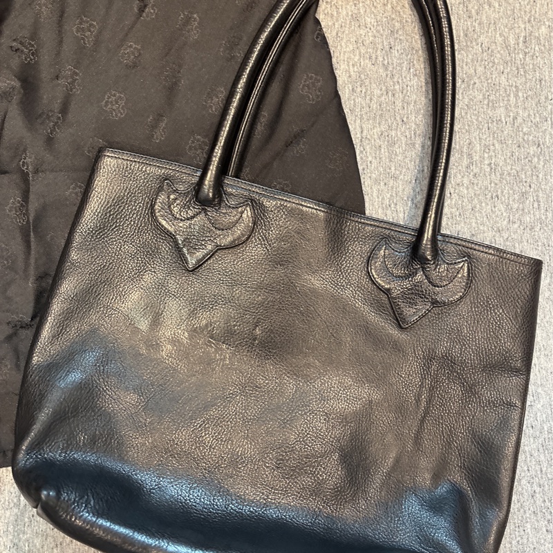 破盤價 不用10萬入手Chrome Hearts 十字架手袋 購物袋 托特包 （不含吊飾）-2