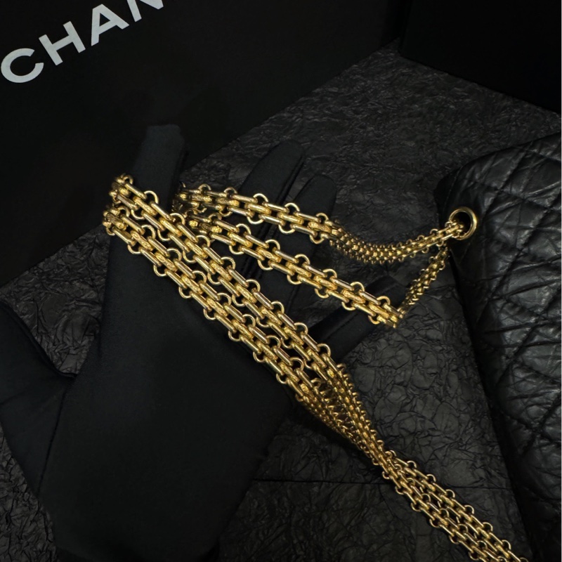 Chanel 香奈兒 2.55 黑金中號 尺寸27*18*9cm 14開-3