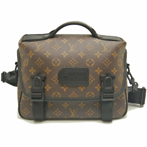 路易威登 Monogram Macassar LV Trail Messenger M46972 肩背包 棕色 男士 253606