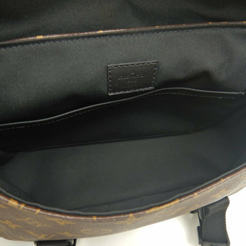 路易威登 Monogram Macassar LV Trail Messenger M46972 肩背包 棕色 男士 253606-4