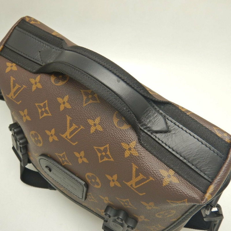 路易威登 Monogram Macassar LV Trail Messenger M46972 肩背包 棕色 男士 253606-5