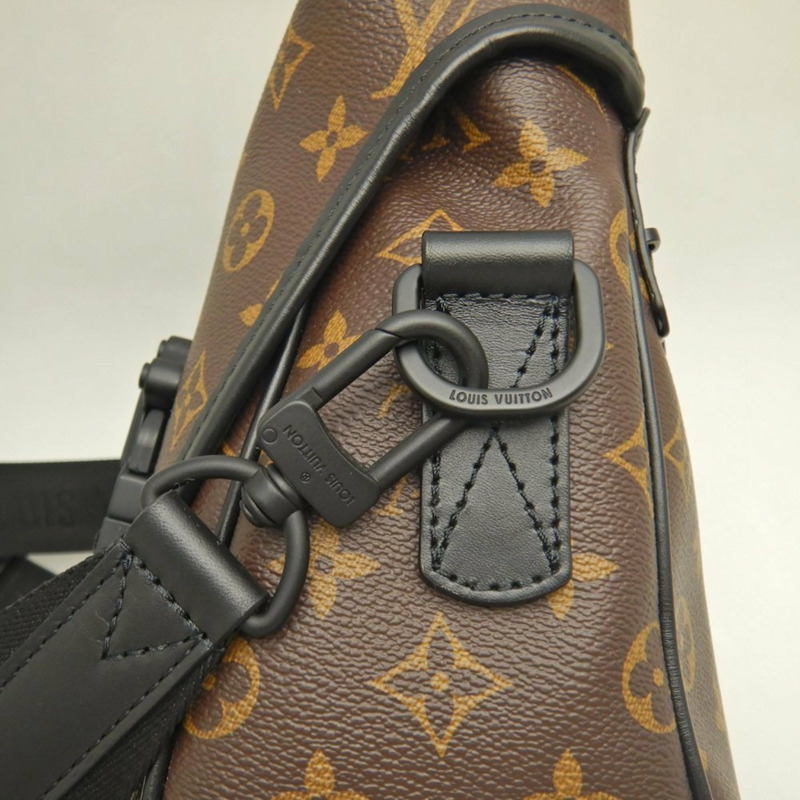 路易威登 Monogram Macassar LV Trail Messenger M46972 肩背包 棕色 男士 253606-10