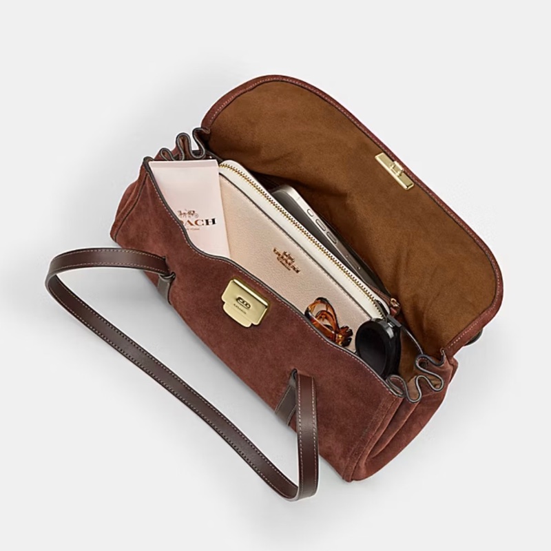 Coach Bridget Flap Shoulder Bag 法棍包-1