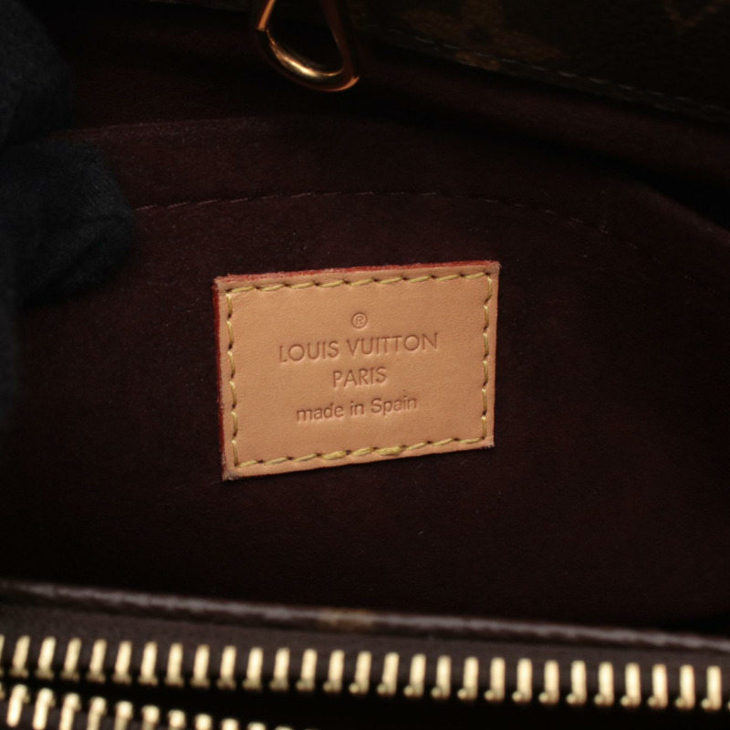 路易威登 Montaigne BB 斜背包 M41055 Monogram 皮革 棕色 二手-3